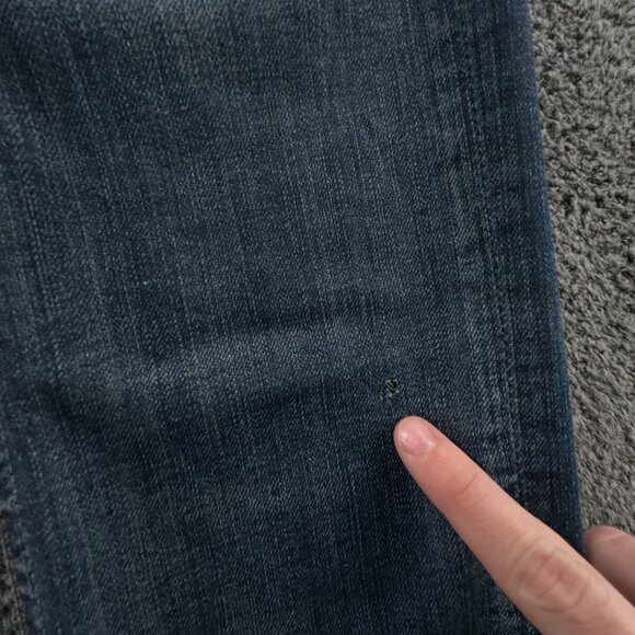 Nudie Jeans Co Mens Jeans Denim Pants Trouser Size 28x32 GRIM TIM WHITE KNEE - Picture 10 of 16